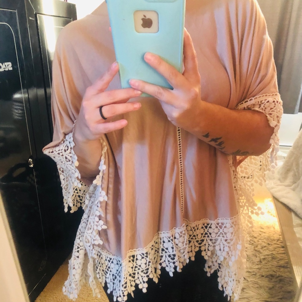 Beautiful crochet poncho